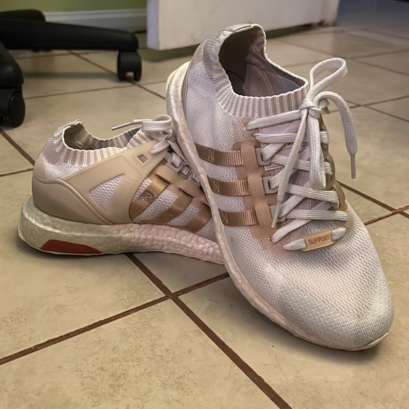 MEN’s Adidas EQT Support Ultra Primeknit size 9.5 in WHITE - Picture 6 of 12